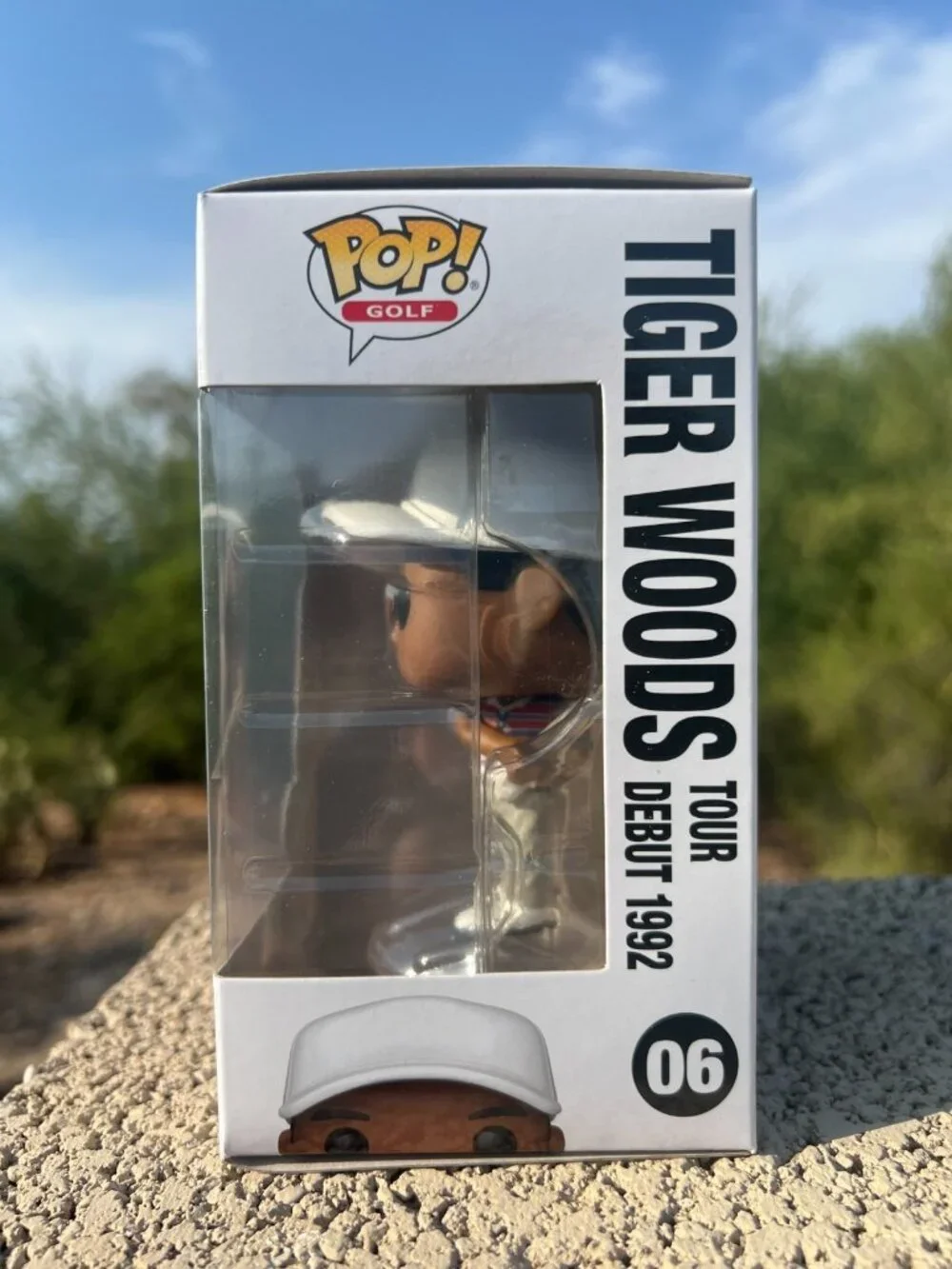 Funko Pop Golf-Tiger Woods Ventures - Tiger Woods Tour Debut 1992  (#06, NEW)